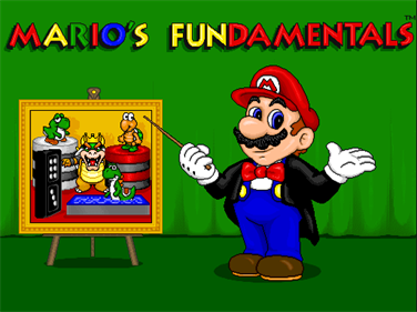 Mario's FUNdamentals - Screenshot - Game Title Image