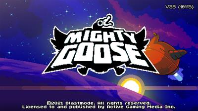 Mighty Goose - Screenshot - Game Title Image