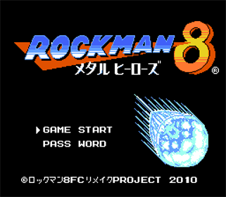 Rockman 8 Famicom - Screenshot - Game Title Image