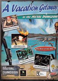 Metal Dungeon - Advertisement Flyer - Front Image