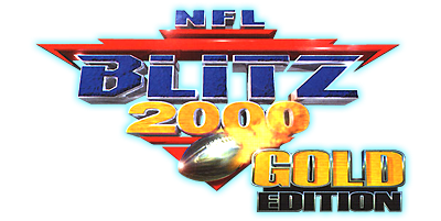 NFL Blitz 2000 Gold Edition - Clear Logo Image
