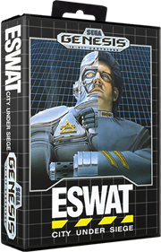 ESWAT: City Under Siege - Box - 3D Image