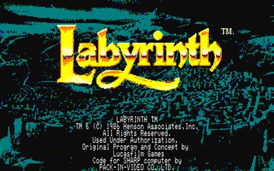 Labyrinth - Screenshot - Game Title Image