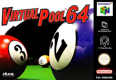 Virtual Pool 64 - Box - Front Image