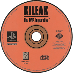 Kileak: The DNA Imperative - Disc Image