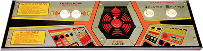 Space Invaders - Arcade - Control Panel Image