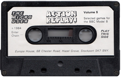 Action Replay! Vol. 5 - Cart - Front Image