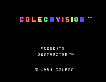 Destructor - Screenshot - Game Title Image