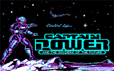 Captain Power and the Soldiers of the Future - Screenshot - Game Title Image