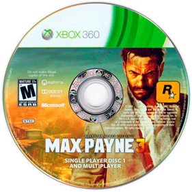 Max Payne 3 - Disc Image