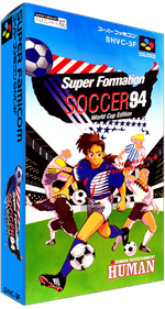 Super Formation Soccer 94: World Cup Edition - Box - 3D Image