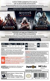 Assassin's Creed: The Ezio Collection - Box - Back Image