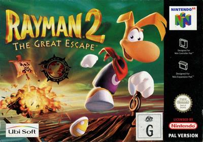 Rayman 2: The Great Escape - Box - Front Image