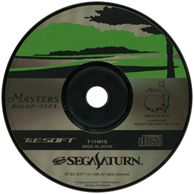Masters Harukanaru Augusta 3 - Disc Image
