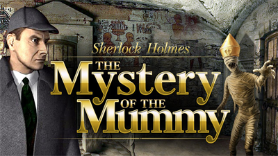 Sherlock Holmes: The Mystery of the Mummy - Screenshot - Game Title Image