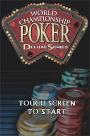 World Championship Poker: Deluxe Series - Screenshot - Game Title Image