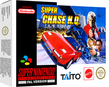 Super Chase H.Q. - Box - 3D Image