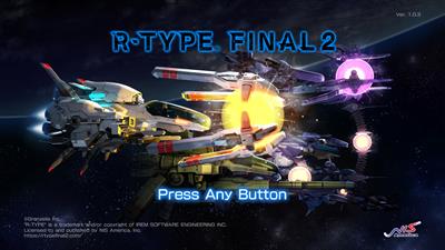 R-Type Final 2 - Screenshot - Game Title Image