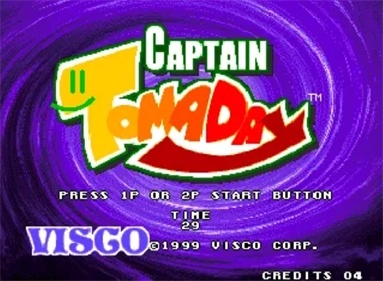 Captain Tomaday - Screenshot - Game Title Image