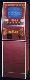 The Dealer: Draw Poker Hi-Lo - Arcade - Cabinet Image