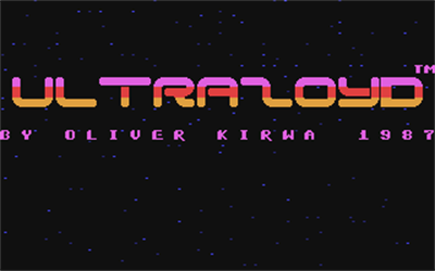 Ultrazoyd - Screenshot - Game Title Image