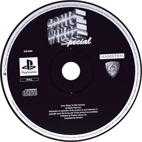 Sonic Wings Special - Disc Image