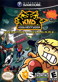 Codename: Kids Next Door: Operation: V.I.D.E.O.G.A.M.E. - Box - Front - Reconstructed Image