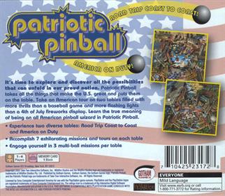 Patriotic Pinball - Box - Back Image