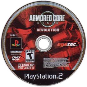 Armored Core: Nexus - Disc Image