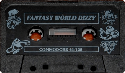 Fantasy World Dizzy - Cart - Front