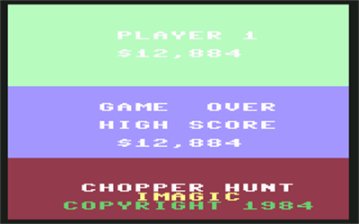 Chopper Hunt - Screenshot - Game Over Image