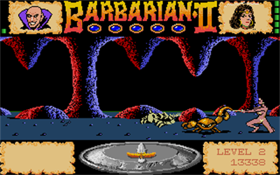 Barbarian II (Palace Software) - Screenshot - Gameplay Image