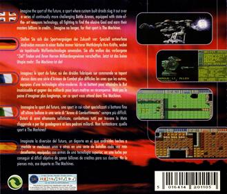 The Machines - Box - Back Image