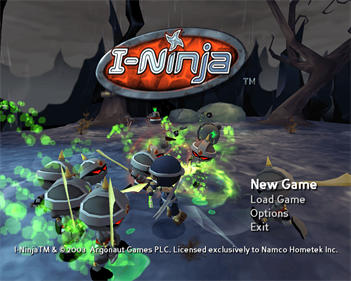 I-Ninja - Screenshot - Game Title Image