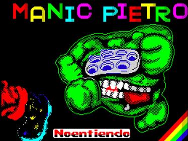 Manic Pietro - Screenshot - Game Title Image