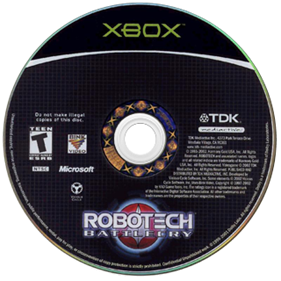 Robotech: Battlecry - Disc Image