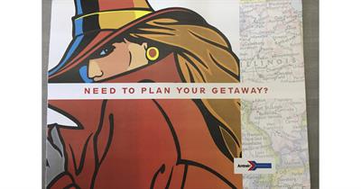Where in America is Carmen Sandiego? The Great Amtrak Train Adventure - Advertisement Flyer - Front Image