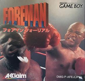 Foreman For Real - Box - Front Image