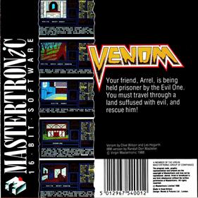 Venom - Box - Back Image