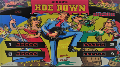 Hoe Down - Arcade - Marquee Image