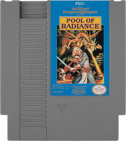 Advanced Dungeons & Dragons: Pool of Radiance - Cart - Front Image