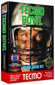 Tecmo Bowl - Box - 3D Image