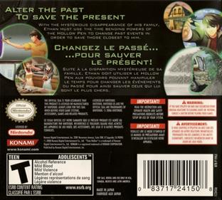 Time Hollow - Box - Back Image