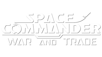 Space Commander: War and Trade - Clear Logo Image