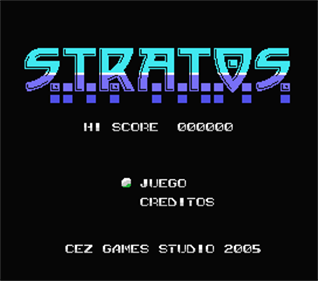 Stratos - Screenshot - Game Title Image