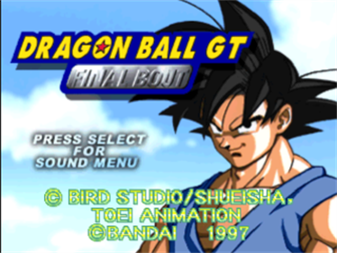 Dragon Ball GT: Final Bout - Screenshot - Game Title Image
