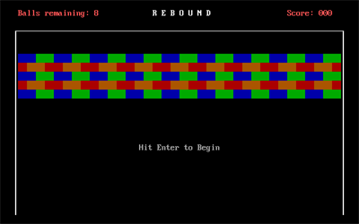 Rebound - Screenshot - Game Title Image