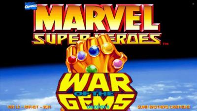 Marvel Super Heroes: War of the Gems - Screenshot - Game Title Image