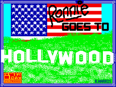 Ronnie Goes to Hollywood - Screenshot - Game Title Image