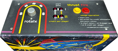 Omega Race - Arcade - Control Panel Image